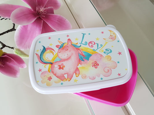 PummelEinhorn Brotdose mit Name