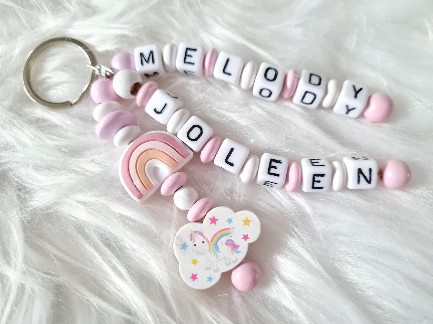 Schlüsselanhänger mit Namen & Datum