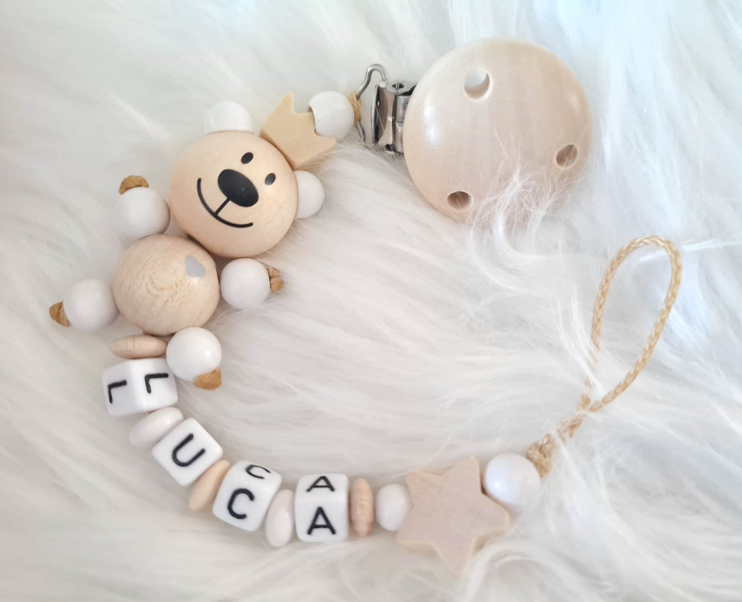 Schnullerkette Teddy