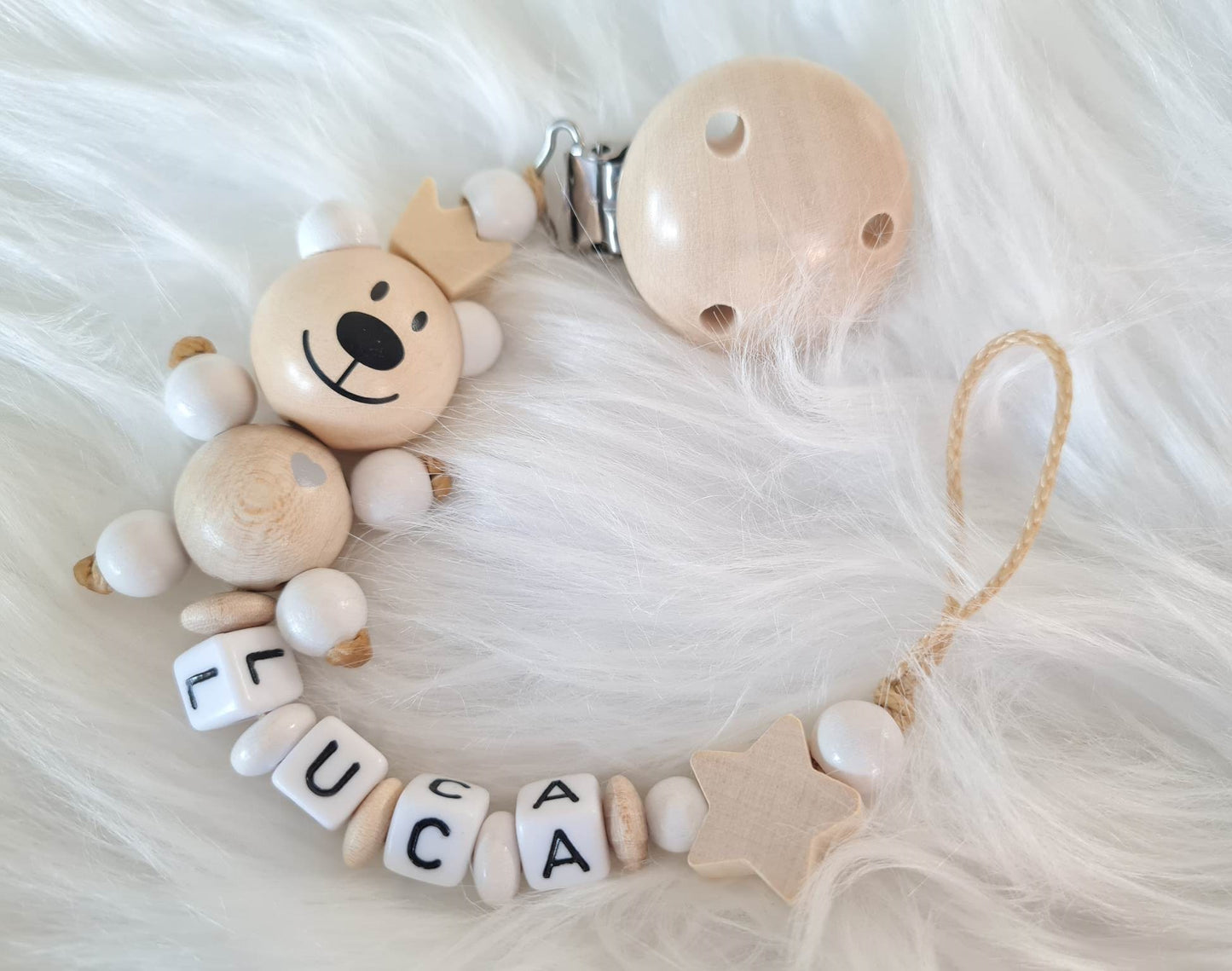 Schnullerkette Teddy