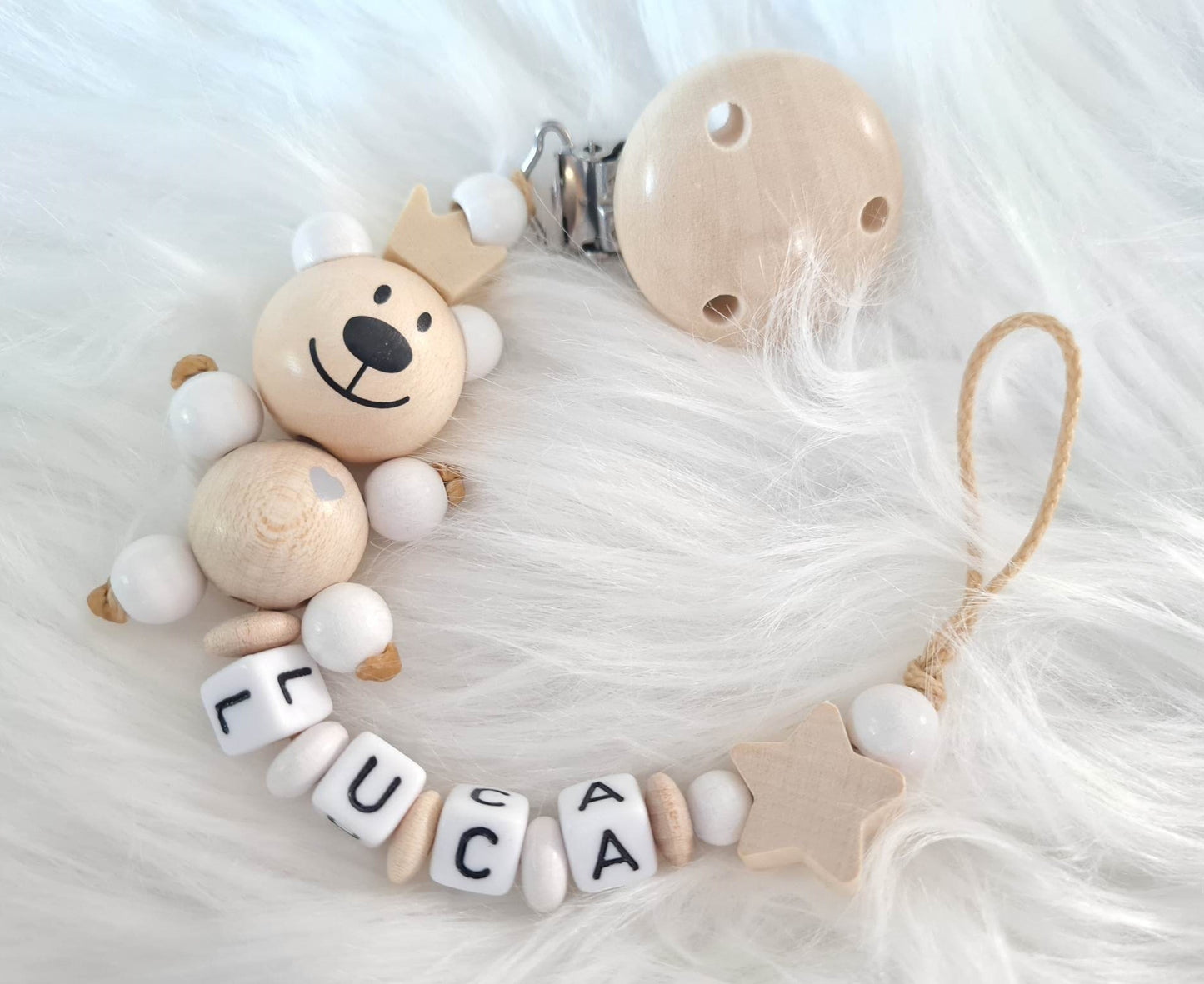 Schnullerkette Teddy