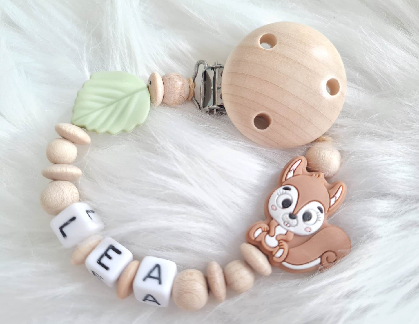 Schnullerkette Eichhörnchen