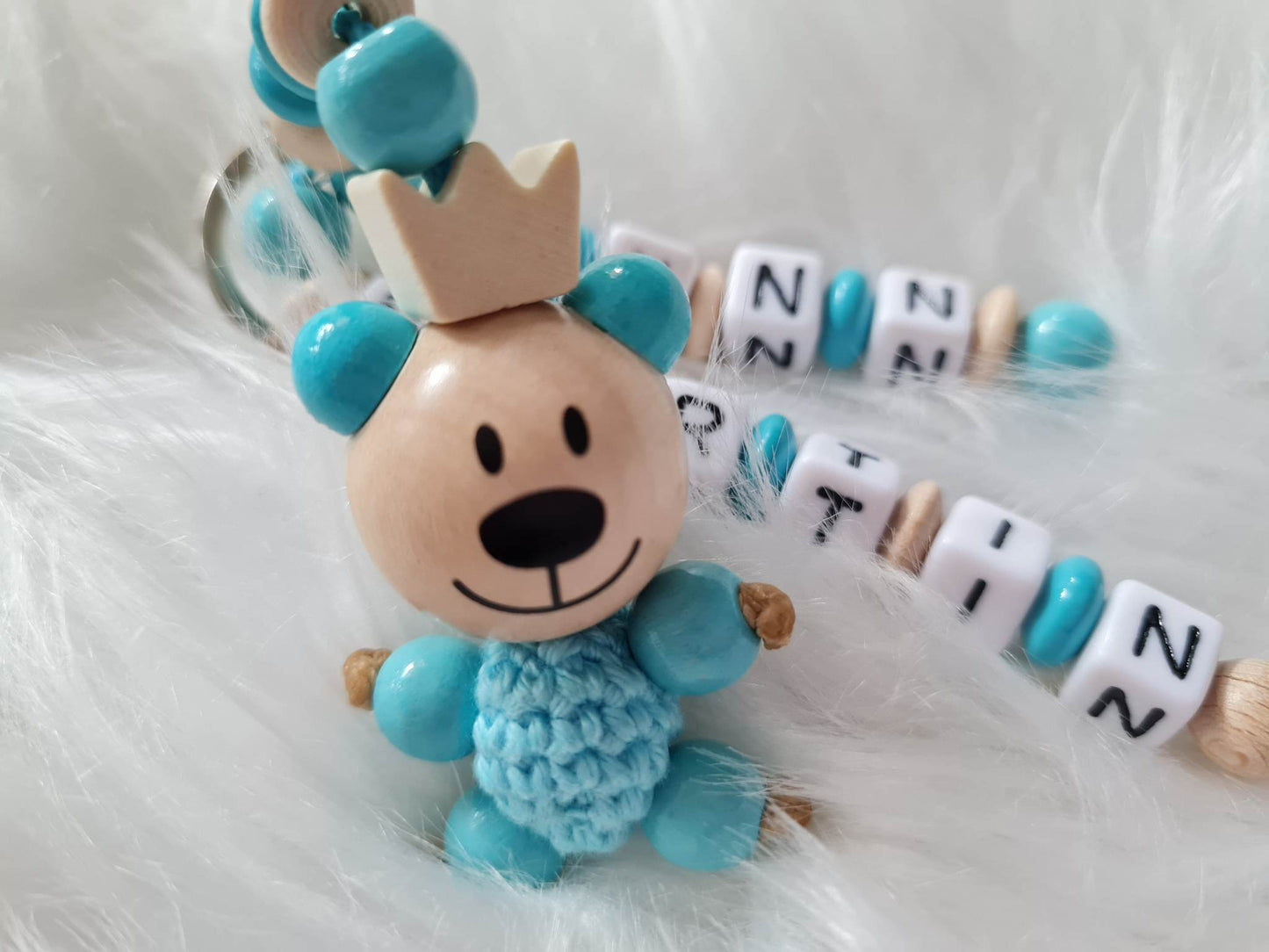 Schlüsselanhänger für 11,90 Euro mit Teddy / Fuchs