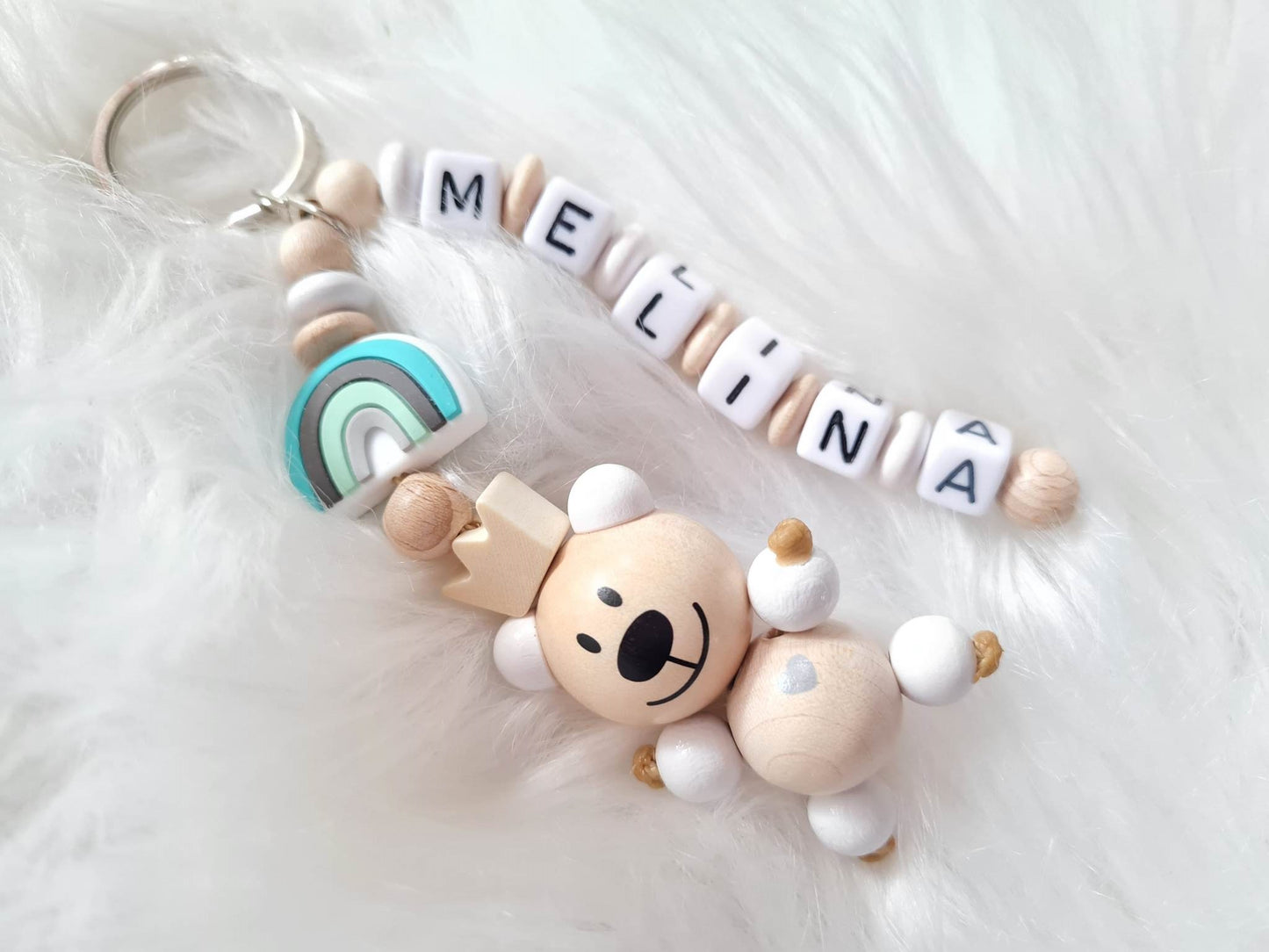 Schlüsselanhänger für 11,90 Euro mit Teddy / Fuchs