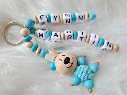 Schlüsselanhänger für 11,90 Euro mit Teddy / Fuchs