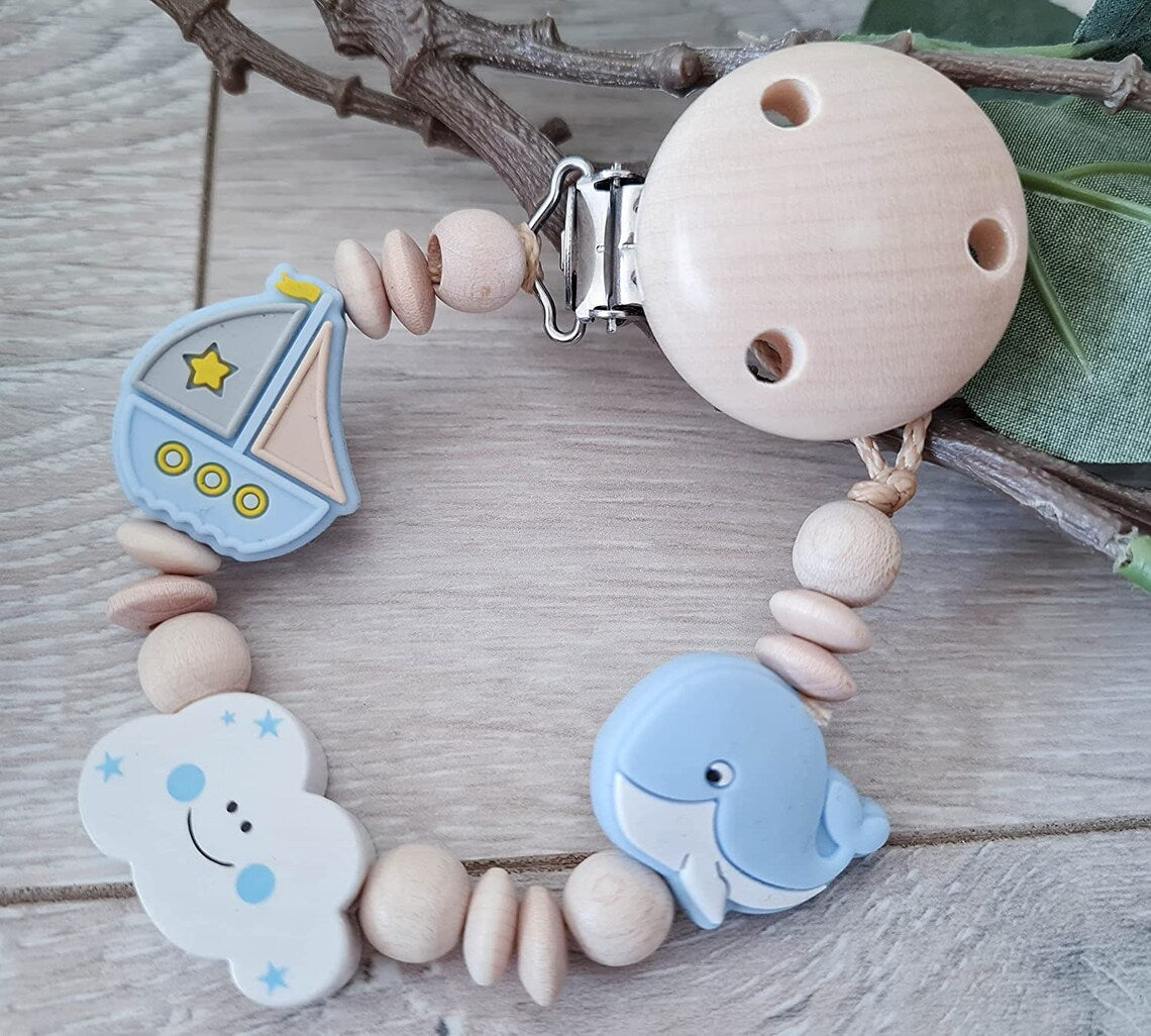 Windelkorb Waschbär Kleiner Sonnenschein - Kuschelkissen