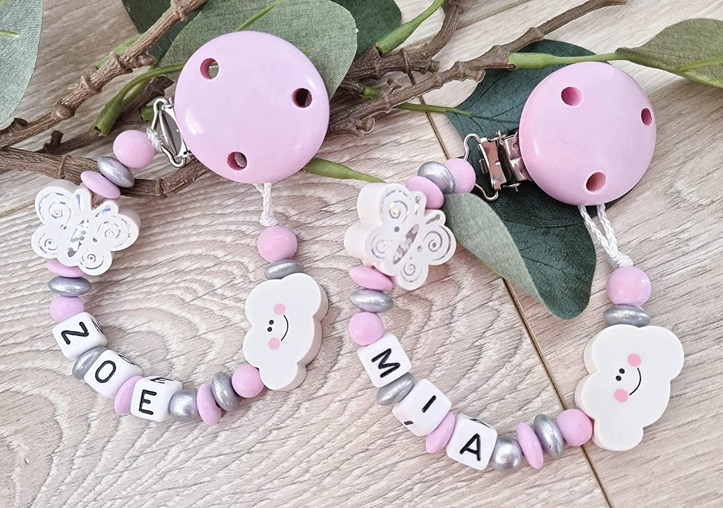 Windeltorte Zwillinge Mädchen Kuscheltier Hase Hoppi