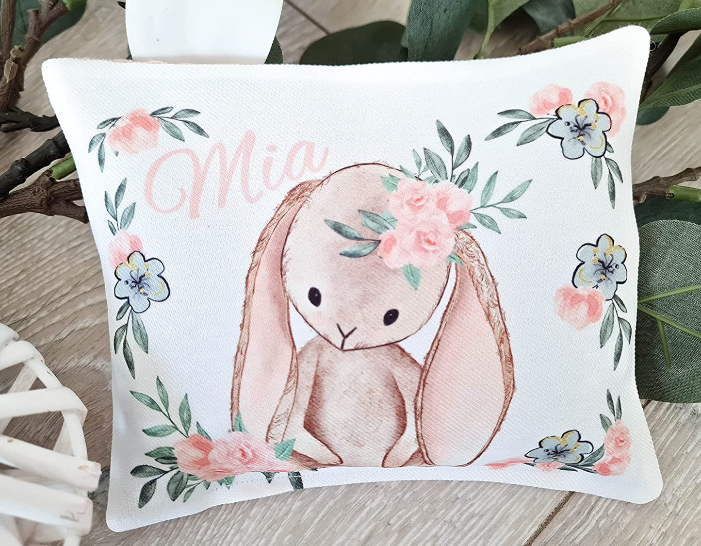 Windeltorte Zwillinge Mädchen Kuscheltier Hase Hoppi