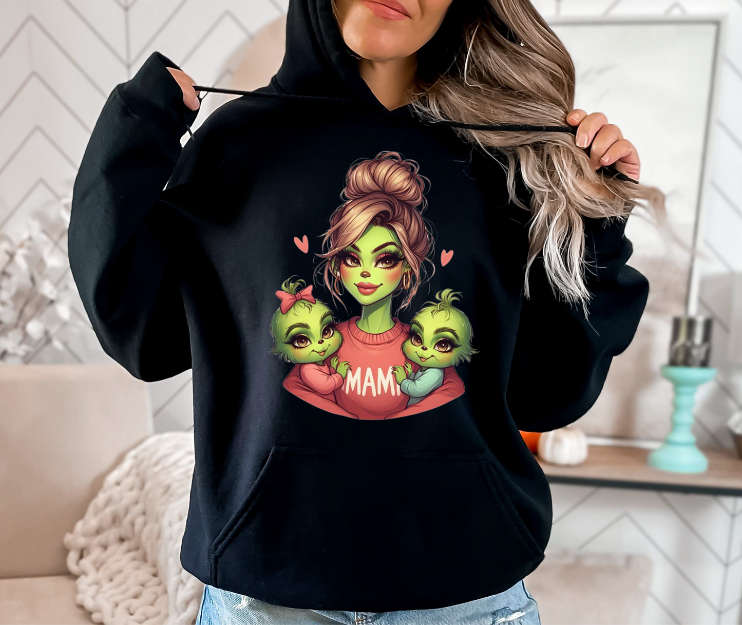 Hoodie Grinch Mama Two
