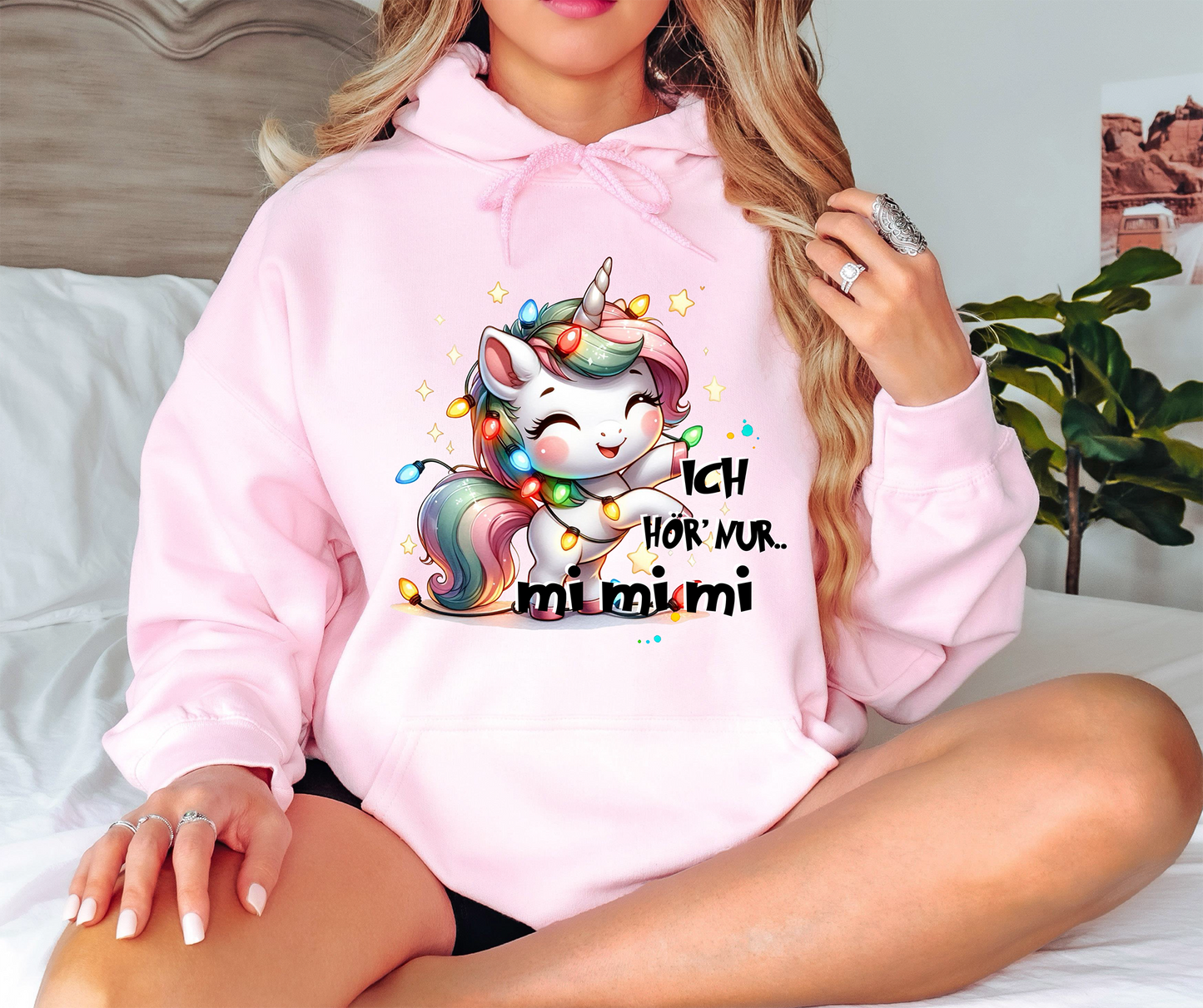 Hoodie Einhorn Weihnachten