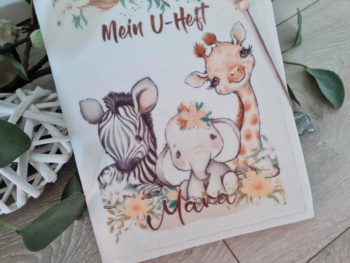 U-Heft Hülle • Dschungel Elefant