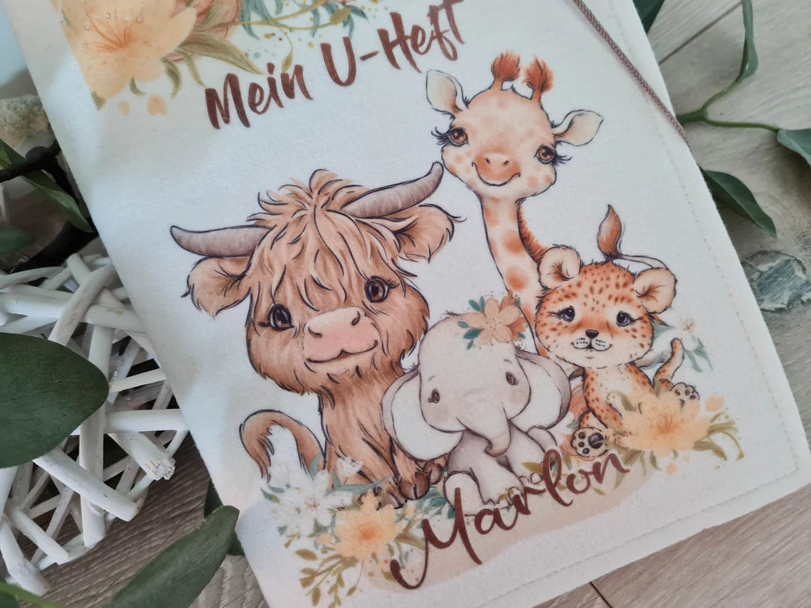 U-Heft Hülle • Dschungel