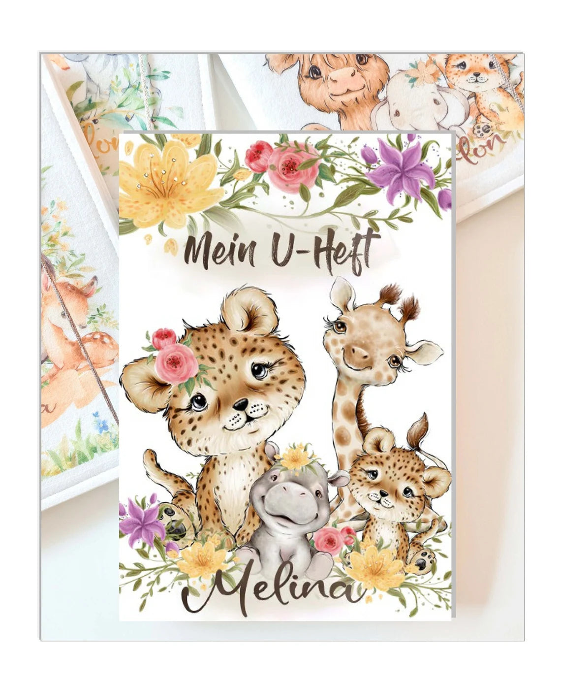 U-Heft Hülle • Dschungel Mädchen