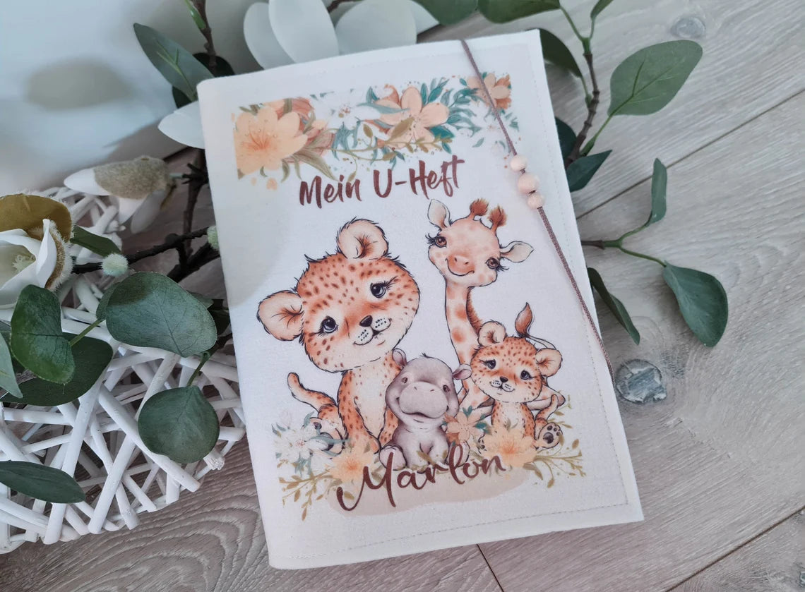 U-Heft Hülle • Dschungel Tiger