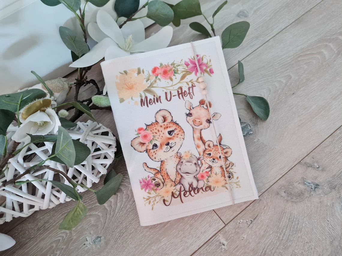 U-Heft Hülle • Dschungel Mädchen