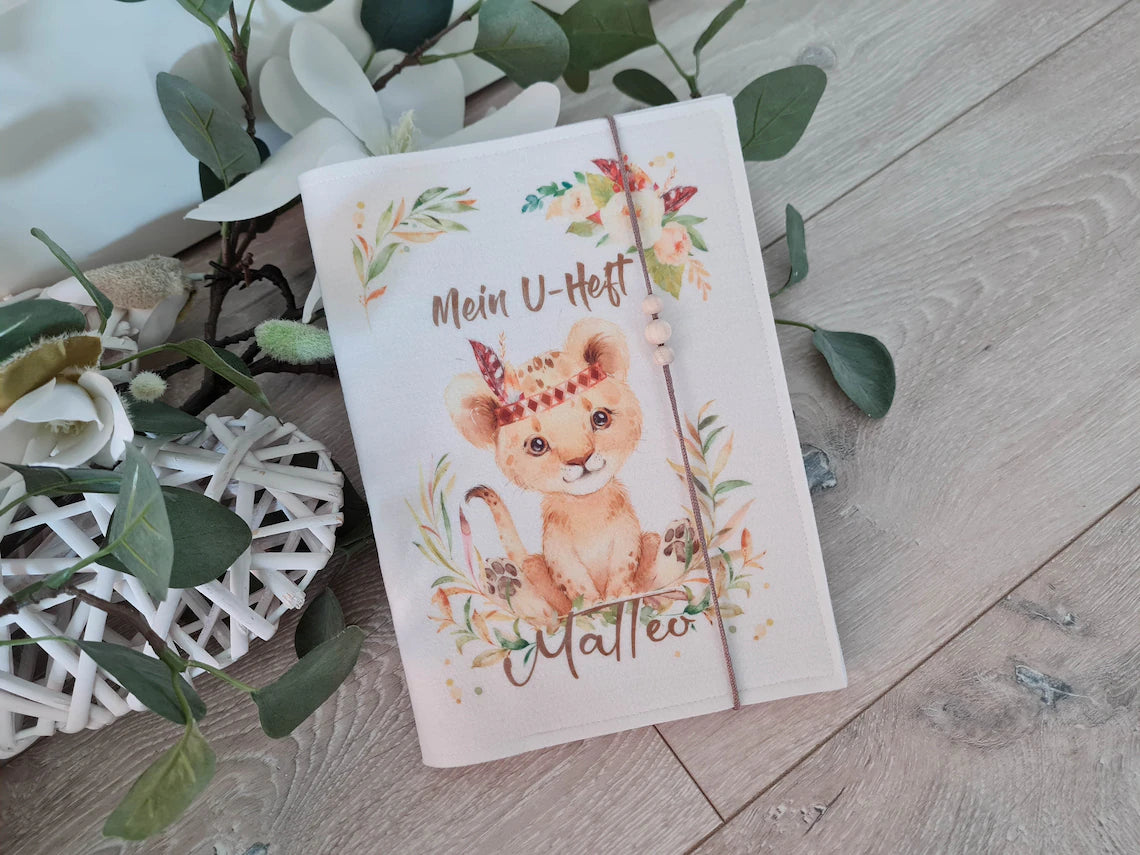 U-Heft Hülle • Löwe Junge