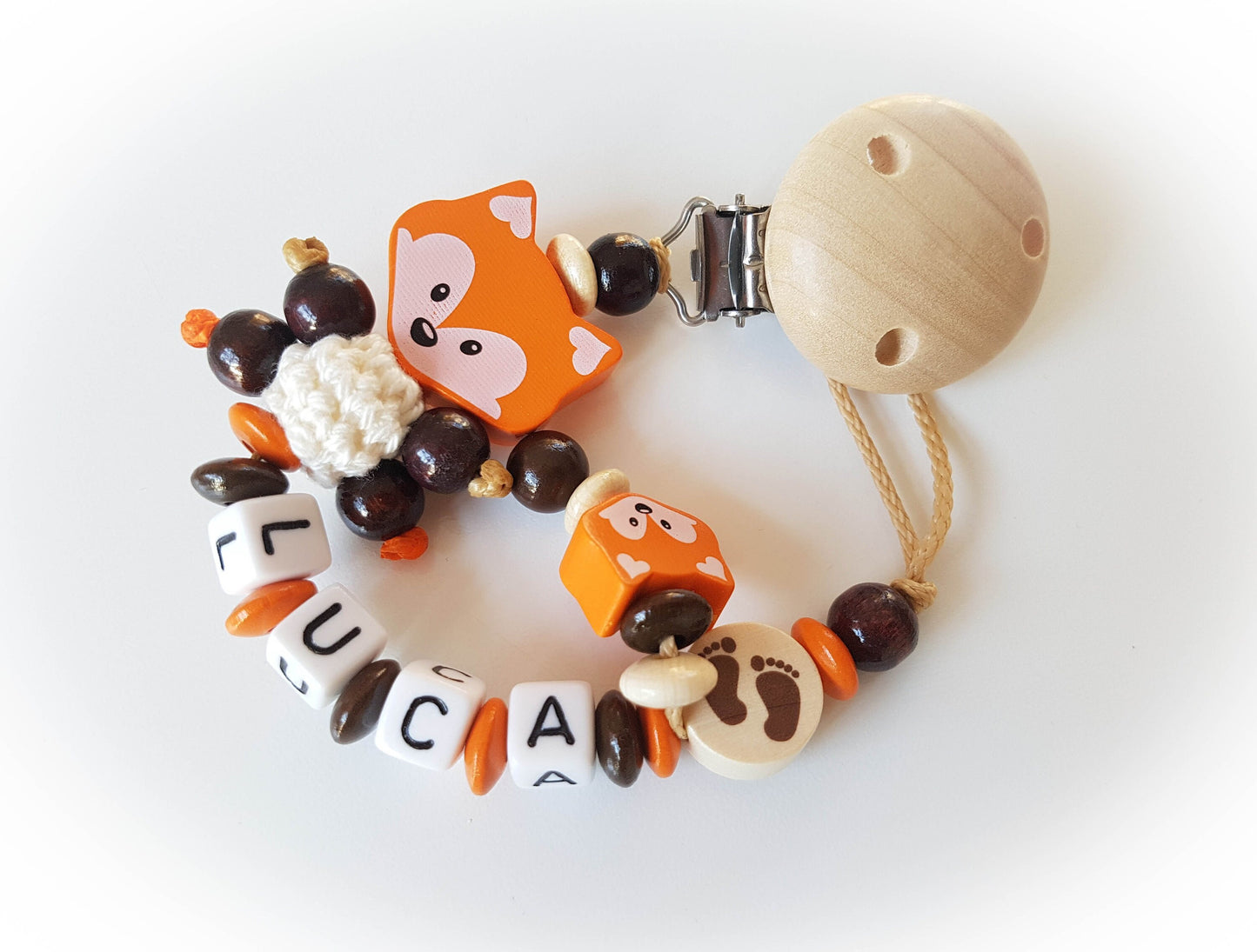 Schnullerkette Fuchs