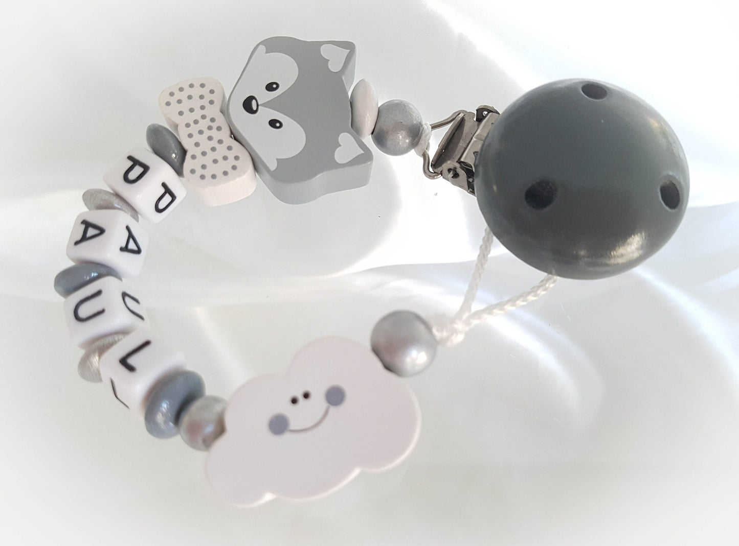 Schnullerkette Fuchs Wolke