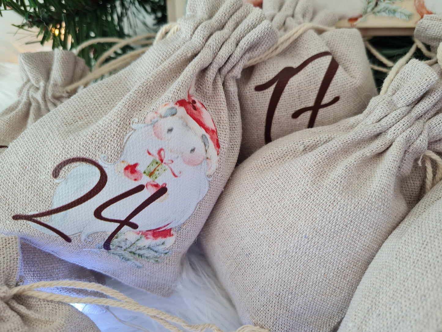 Personalisierter Adventskalender Reh