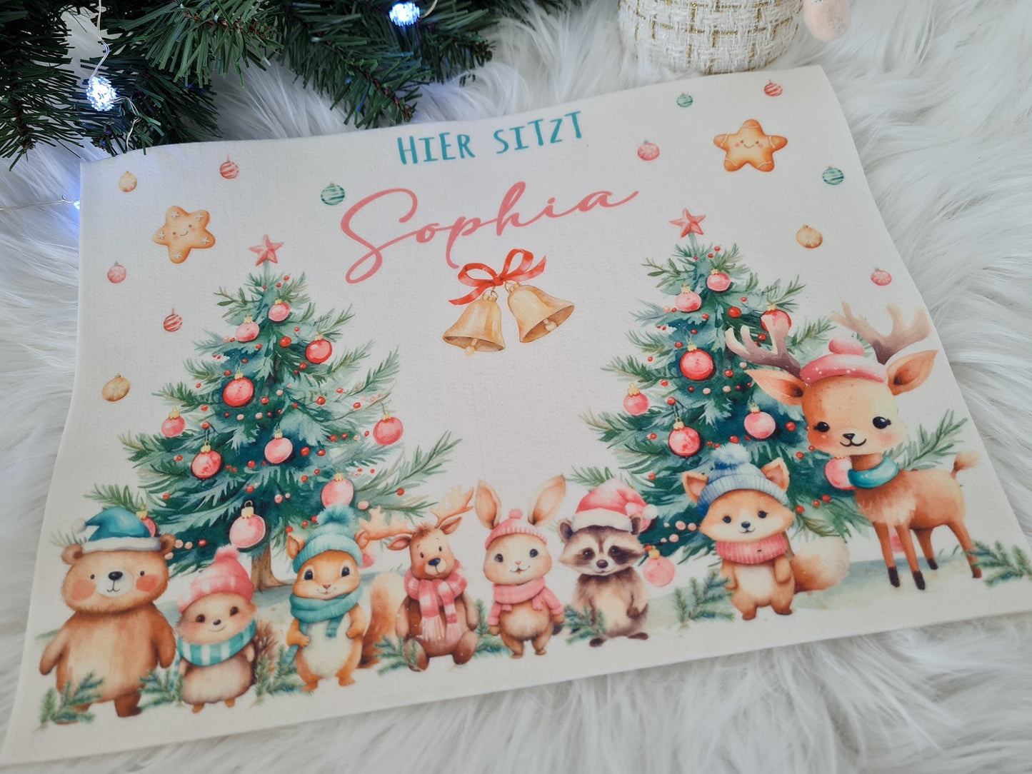 Personalisierter Adventskalender Reh