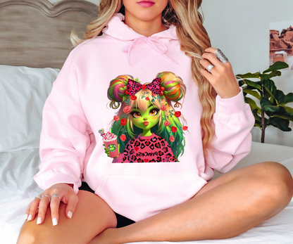Hoodie Grinch Girly