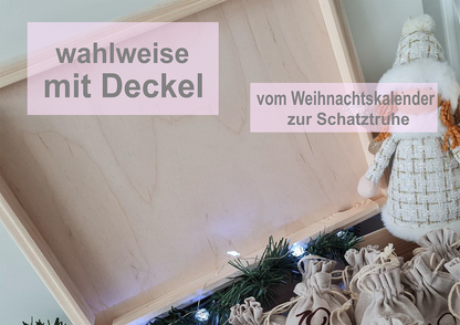 Personalisierter Adventskalender Waldtiere