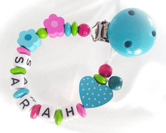 Schnullerkette Blümchen