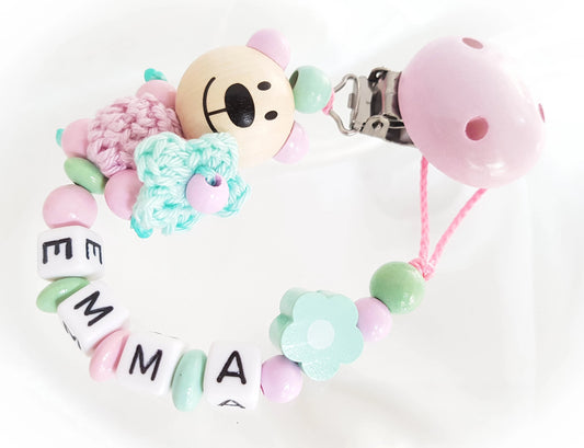 Schnullerkette Teddy