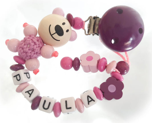 Schnullerkette Teddy