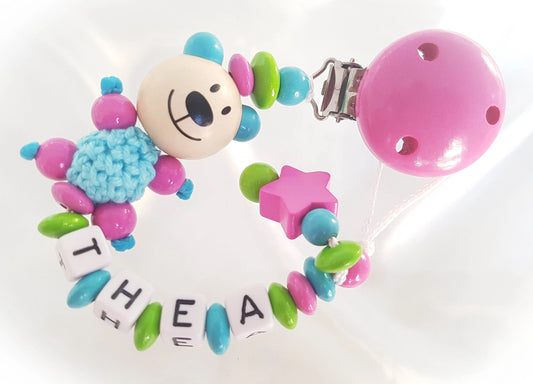 Schnullerkette Teddy